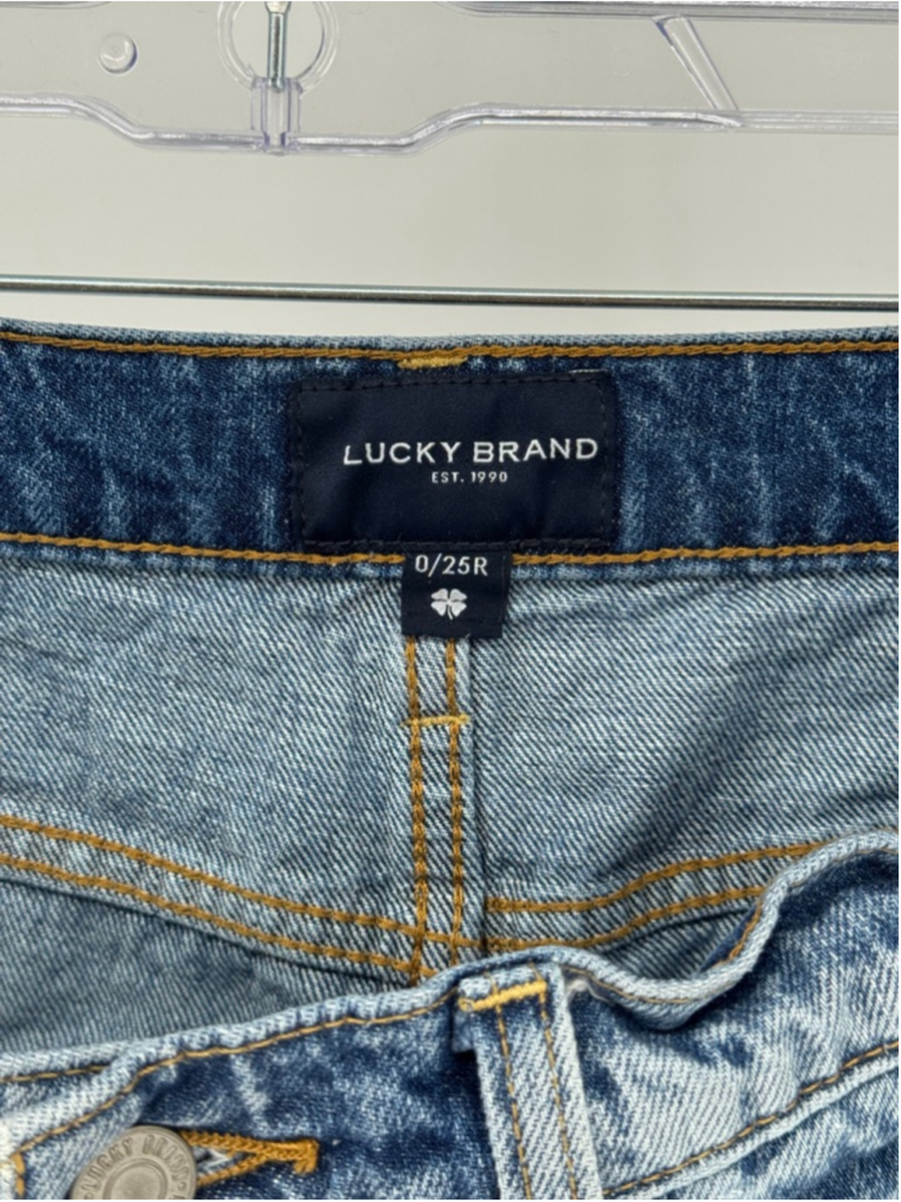 Lucky Brand Women's Blue Straight Leg Jeans 25 - Picture 4 of 7